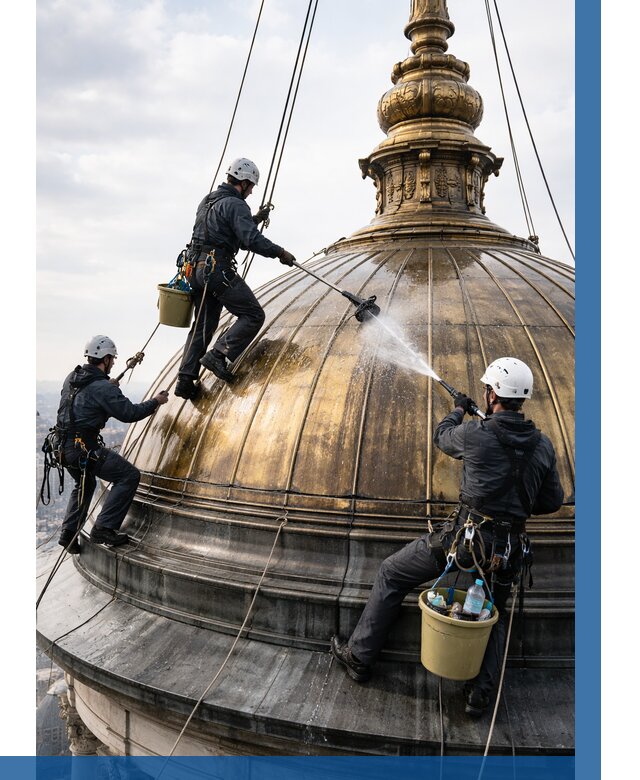 Мойка куполов и шпилей в Томске от 8742 р. - заказать | ВЫСОТНИК-Тмс