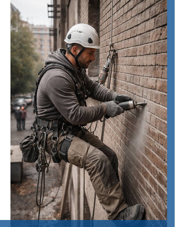 Расшивка кирпичных швов в Томске от 656 р. | ВЫСОТНИК-Тмс