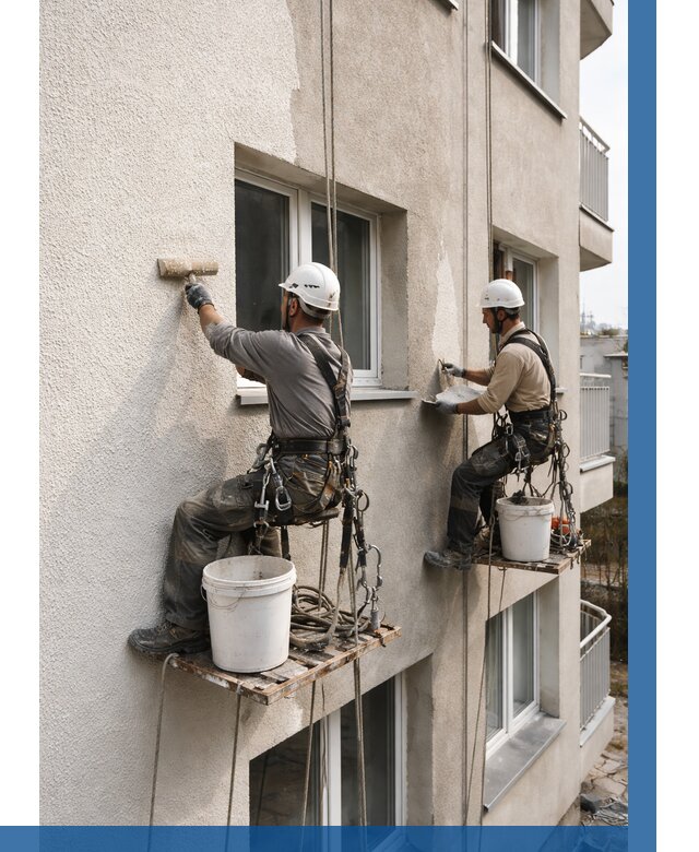 Нанесение короеда на фасад в Томске от 492 р. | ВЫСОТНИК-Тмс