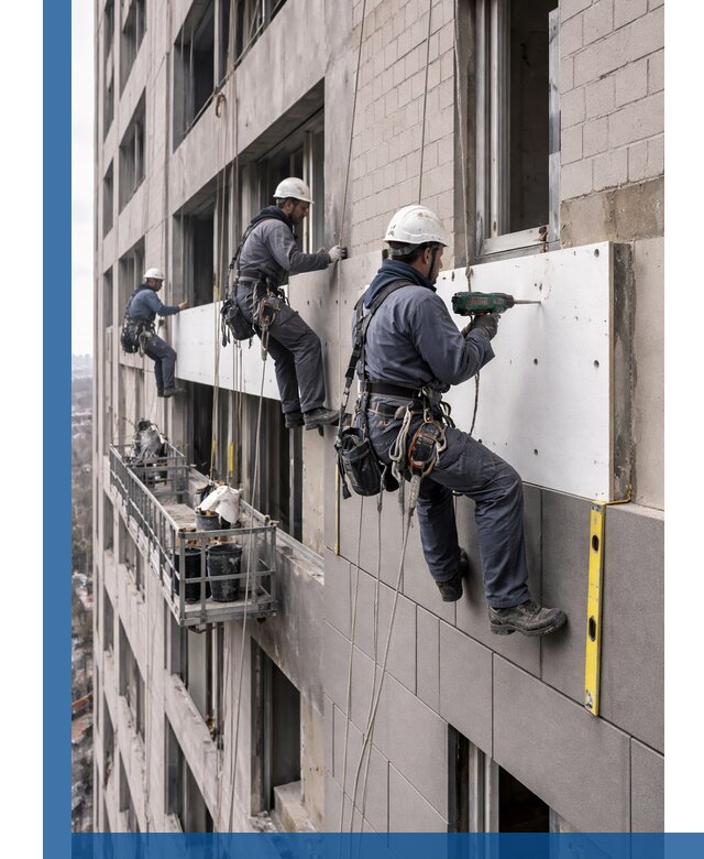 Монтаж фасадных термопанелей высокого качества в Томске