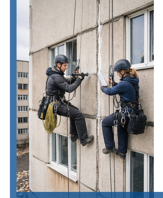Герметизация межпанельных швов тёплым швом в Томске