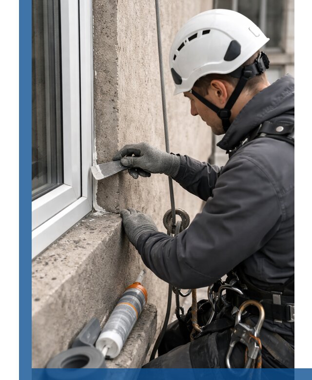 Герметизация монтажных швов окон в Томске с гарантией качества