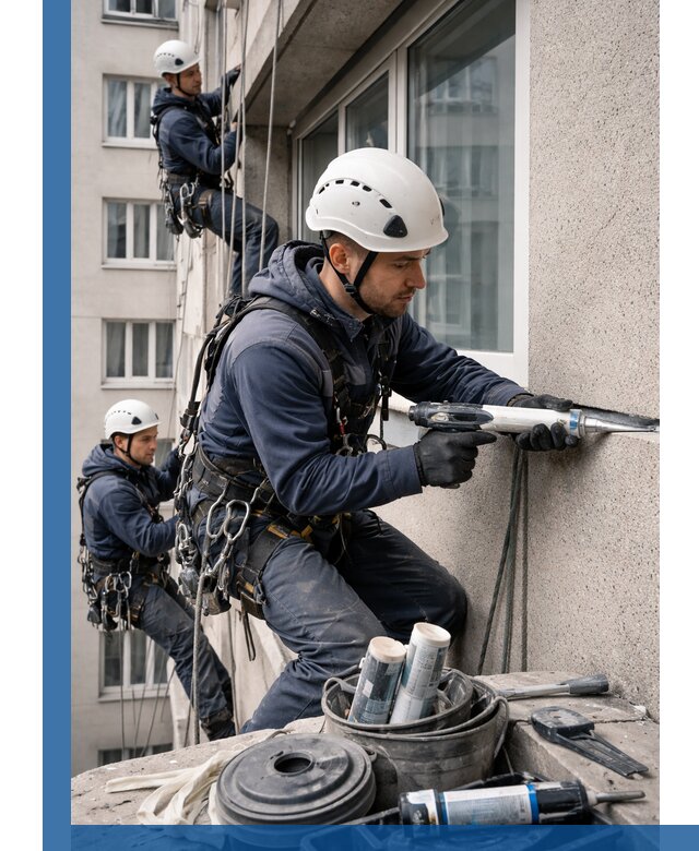 Герметизация швов лоджии в Томске профессионально и надежно