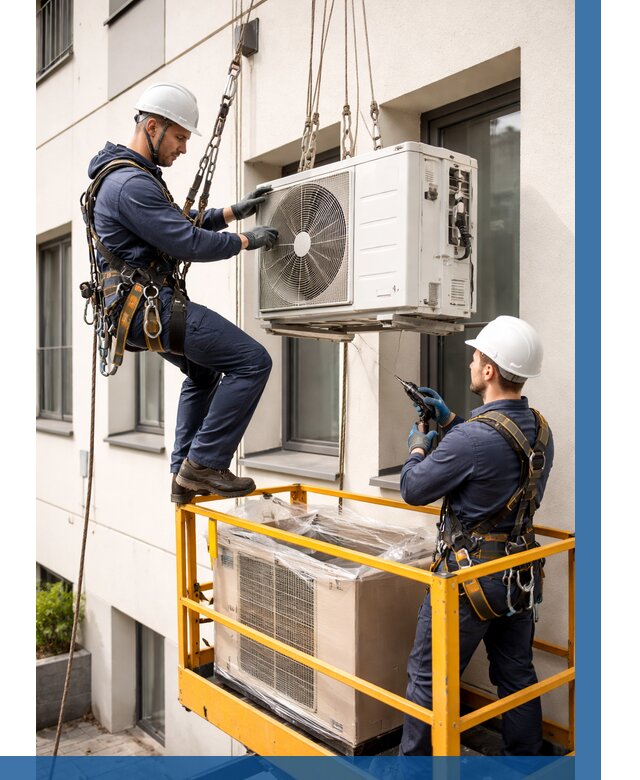 Демонтаж внешнего блока кондиционера в Томске от 3824 р. | ВЫСОТНИК-Тмс