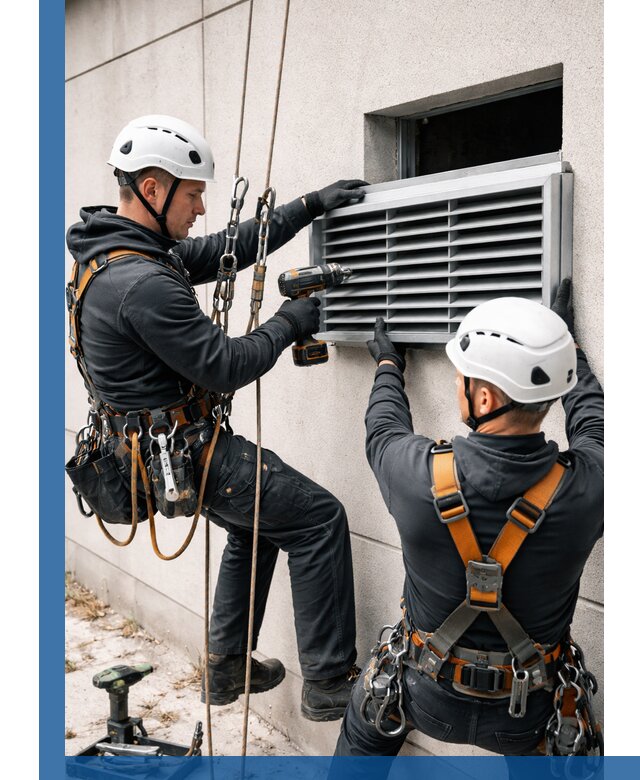 Монтаж вентиляционных решеток в Томске профессиональный сервис