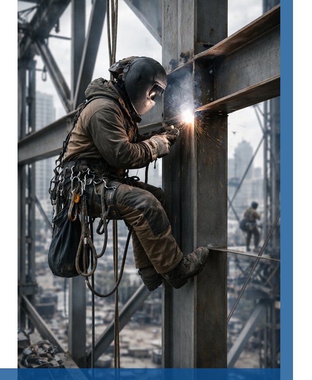 Высотные сварочные работы в Томске от 3824 р. | ВЫСОТНИК-Тмс