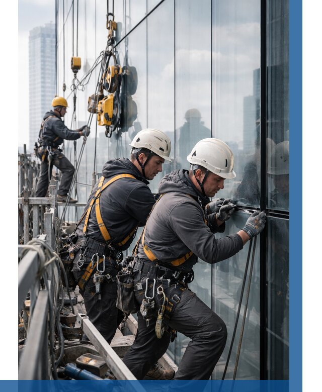 Структурное остекление фасадов в Томске от 10381 р. | ВЫСОТНИК-Тмс