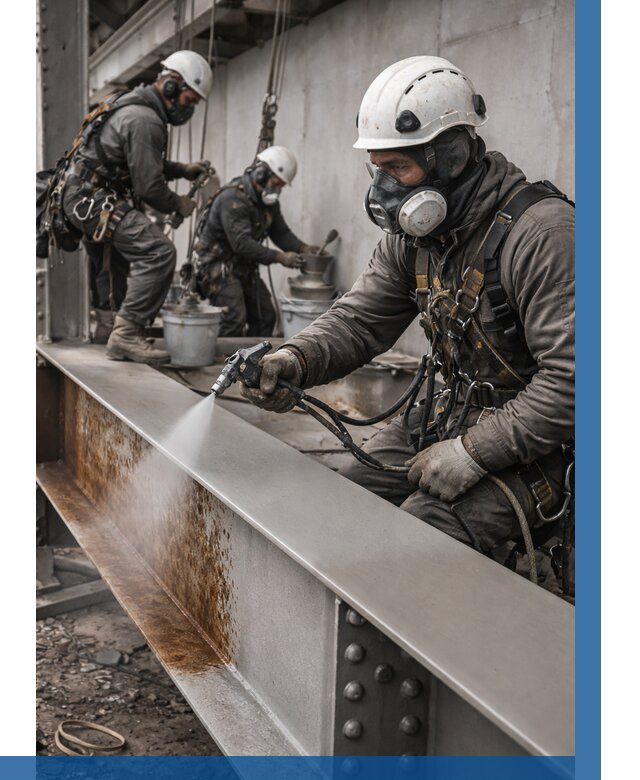 Антикоррозионная покраска металла в Томске от 765 р. | ВЫСОТНИК-Тмс