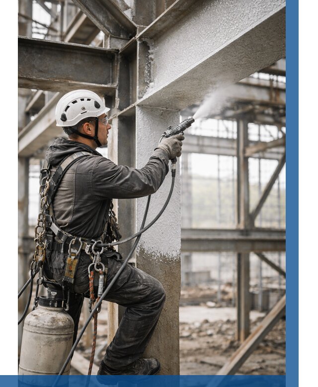 Огнезащита металлоконструкций от 820 р. | ВЫСОТНИК-Тмс в Томске