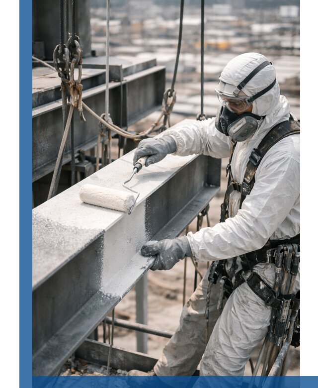 Профессиональная огнезащитная обработка металлоконструкций в Томске