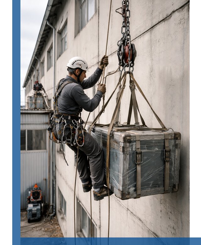 Подъем грузов на высоту в Томске для промышленных объектов