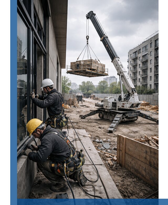 Аренда крана Пионер в Томске для строительных работ