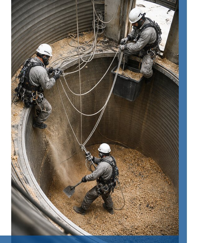 Чистка зерновых бункеров в Томске от 13112 р. | ВЫСОТНИК-Тмс