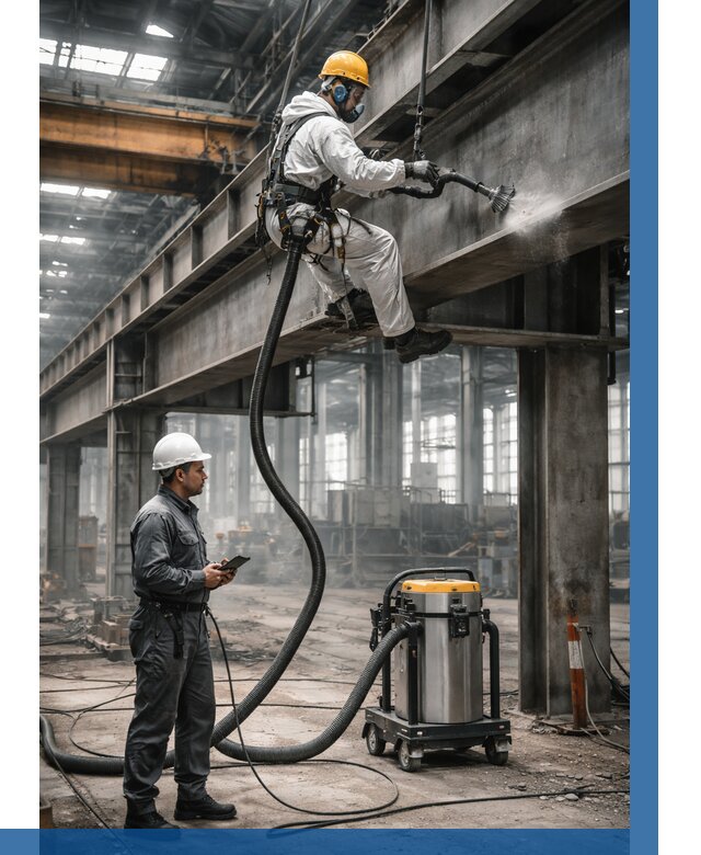 Обеспыливание конструкций в цехе в Томске от 4589 р. | ВЫСОТНИК-Тмс