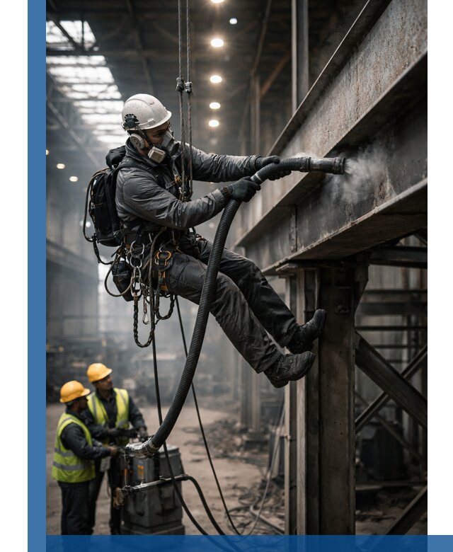 Обеспыливание конструкций в цехах промышленного производства в Томске