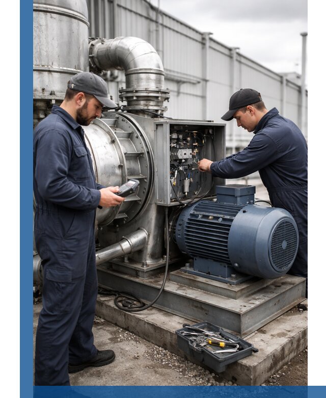 Техническое обслуживание промышленного оборудования в Томске