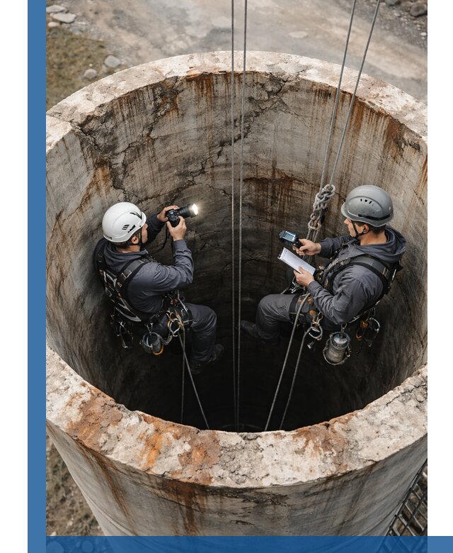 Обследование дымовой трубы: диагностика и оценка состояния в Томске